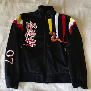 Morissey jeans company track jacket.